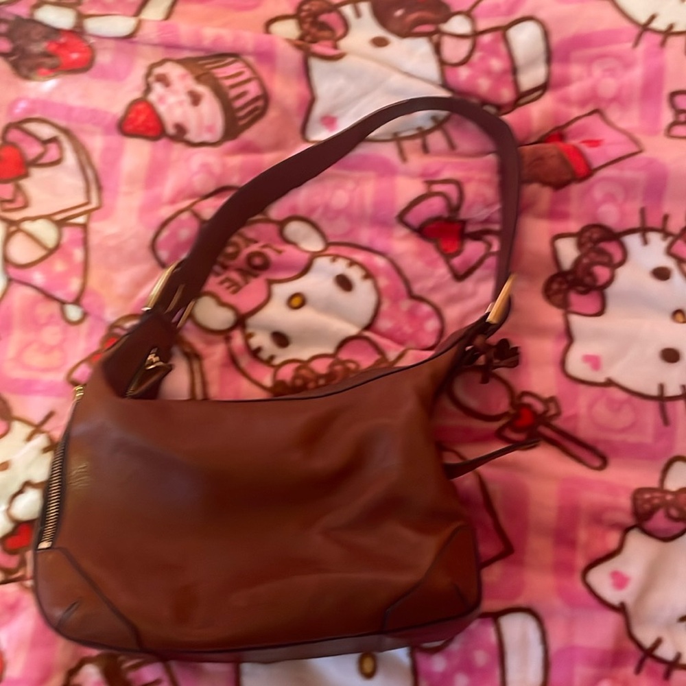 Fossil Brown Shoulder Bag